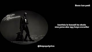 Boss txe pedi -Naitiey lepaka ft.Poobington,ba swele mfana, kayy kayy production full song lyrics 