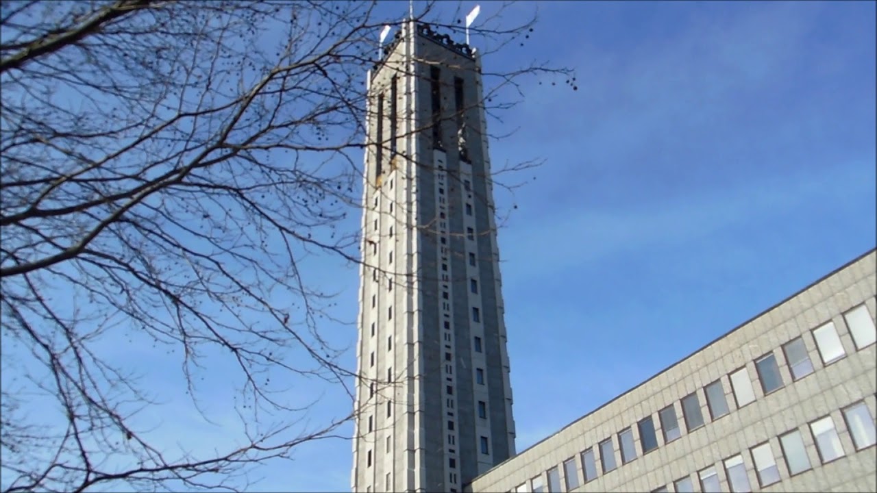 Klockspel + timslag i Västerås stadshus (video, bildspel)