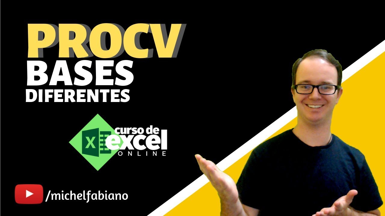 Como fazer ProcV em Bases Diferentes