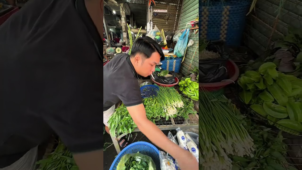 Vietnam Local Market Walk (Full Walk)  – Tri An Market (