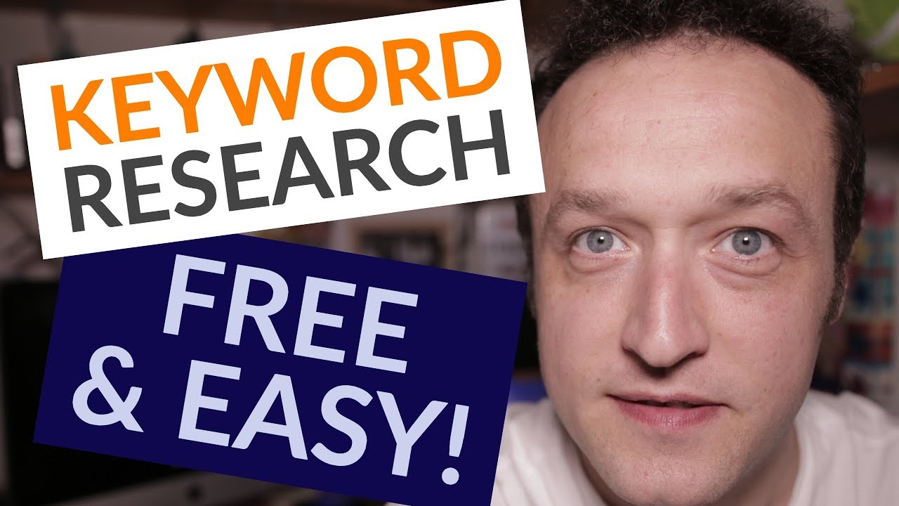How to do KEYWORD RESEARCH - FREE! EASY! - YouTube