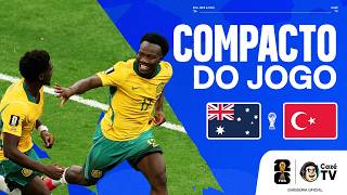 GOLAÇO E PAREDÃO! AUSTRÁLIA SURPREENDE E VENCE A TURQUIA | COPA DO MUNDO FIFA™ 2026 | COMPACTO