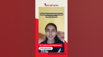 IntrnForte Review by NPS University Student