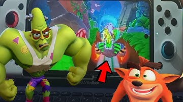 Crash Bandicoot On the Run | Gamepad Gameplay