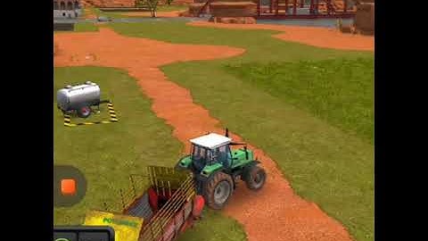 Making straw for cows In FS 18 | FS18 Gameplay | Farming Simulator 18 | FS18 Timelapse | #shorts
