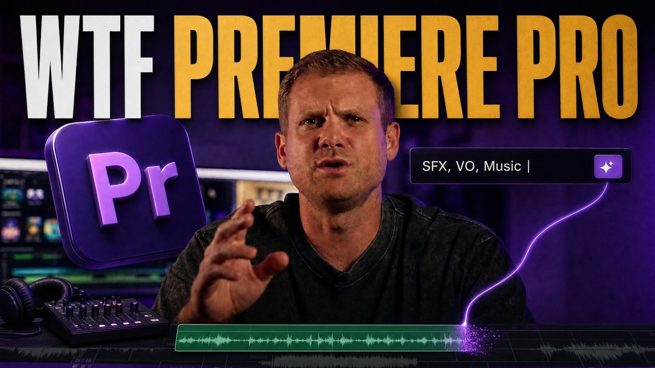 Watch a complete sound pass get built inside Premiere.