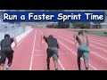 How to Run a Faster 100m Sprint! Track Workout