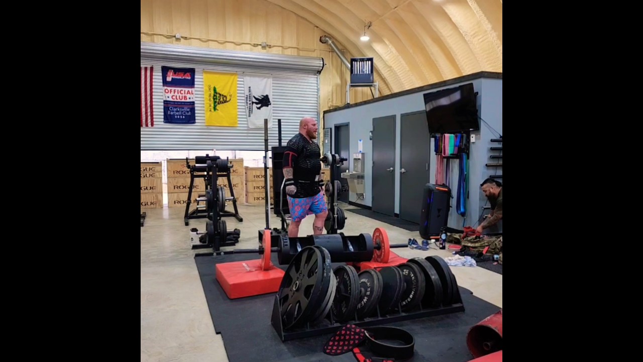 Saturday Morning at Clarksville Barbell Club #strongman #weightlifting #motivation