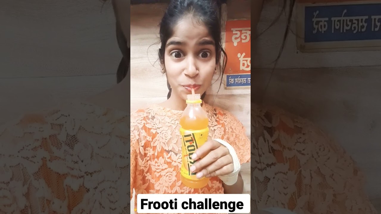 frooti challenge 😋😋😋😋 