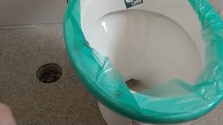 Vaso acoplado e suas medidas corretas.