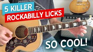 5 Killer Rockabilly Licks Every Guitarist Should Know Easy Lesson