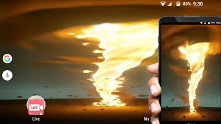 How To Download Fire Tornado live Wallpaper screenshot 4