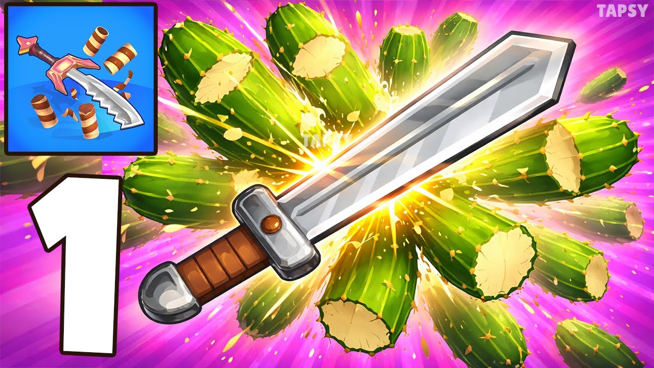 ⚔️Sword Melter Gameplay Walkthrough Levels 1–7 Satisfying Sword Melting! (Android,iOS)