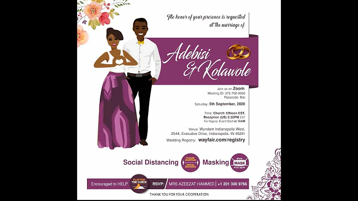 Bro Kola Afolabi's Wedding   Church Service 1