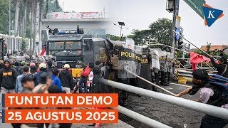 Demo 25 Agustus 2025 Di Gedung Dpr Siapa Yang Terlibat Dan Apa Tuntutannya
