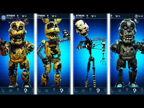 Extra Reactivated Animatronics FNAF AR Workshop Animations