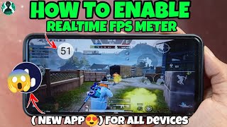 सभी Android डिवाइस के लिए Realtime Fps Meter कैसे प्राप्त करें🔥Fps Meter Kasa Lagaye kisi Ve Phon... screenshot 4