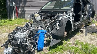 Cadillac ats engine and transmission removal (How to)