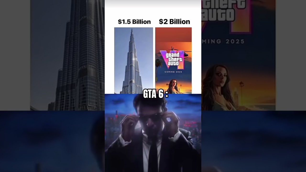Gta 6 cost more than the burj Khalifa💀