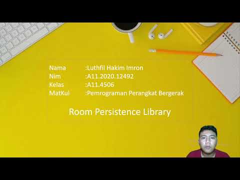 Room Persistence Library (Registrasi)