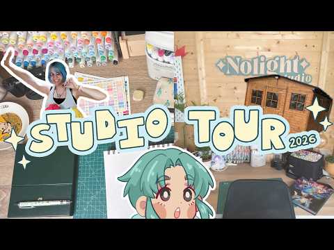 🏡¿Cómo construí mi Estudio? 🎨 STUDIO TOUR│ NolightArtist
