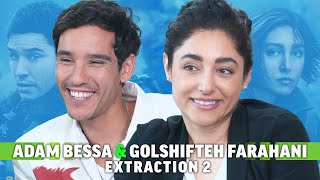 Extraction 2 Interview: Golshifteh Farahani &amp; Adam Bessa Talk Spoilers and Deadly Motorcycles