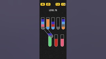 !NEW! Water Sort Puzzle Level 75 Walkthrough Solution Android/iOS