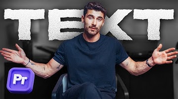 How to Edit TEXT Like Iman Gadzhi In Premiere Pro 2025