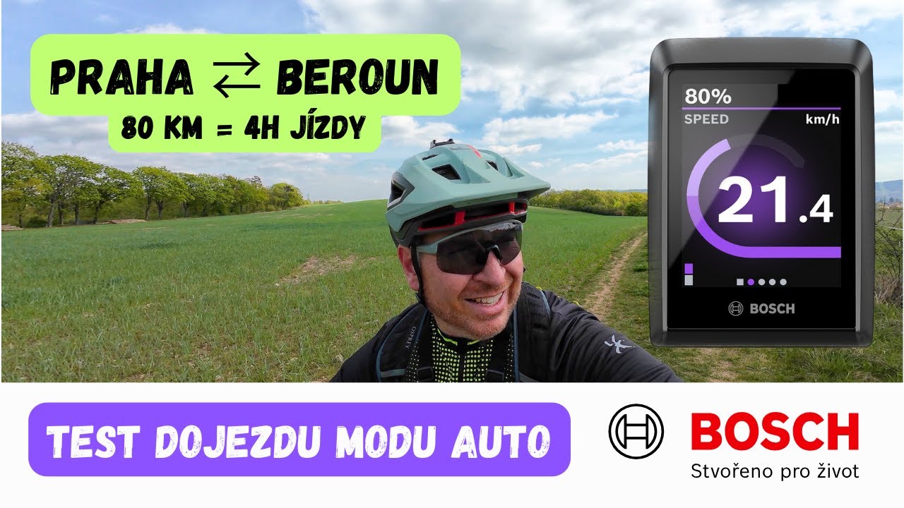 ❓Kolik najedu na 750Wh baterku v módu AUTO?