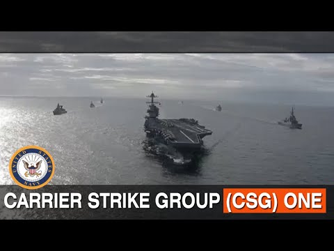 US Navy • Carrier Strike Group (CSG) ONE • Philippine Sea Nov 15 2023