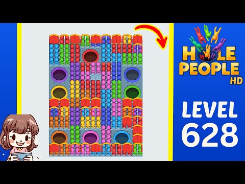 Hole People Level 628 Solution Walkthrough
