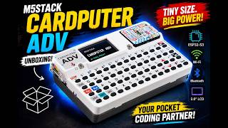 Flipper Zero Alternative? M5Stack Cardputer ADV Unboxing