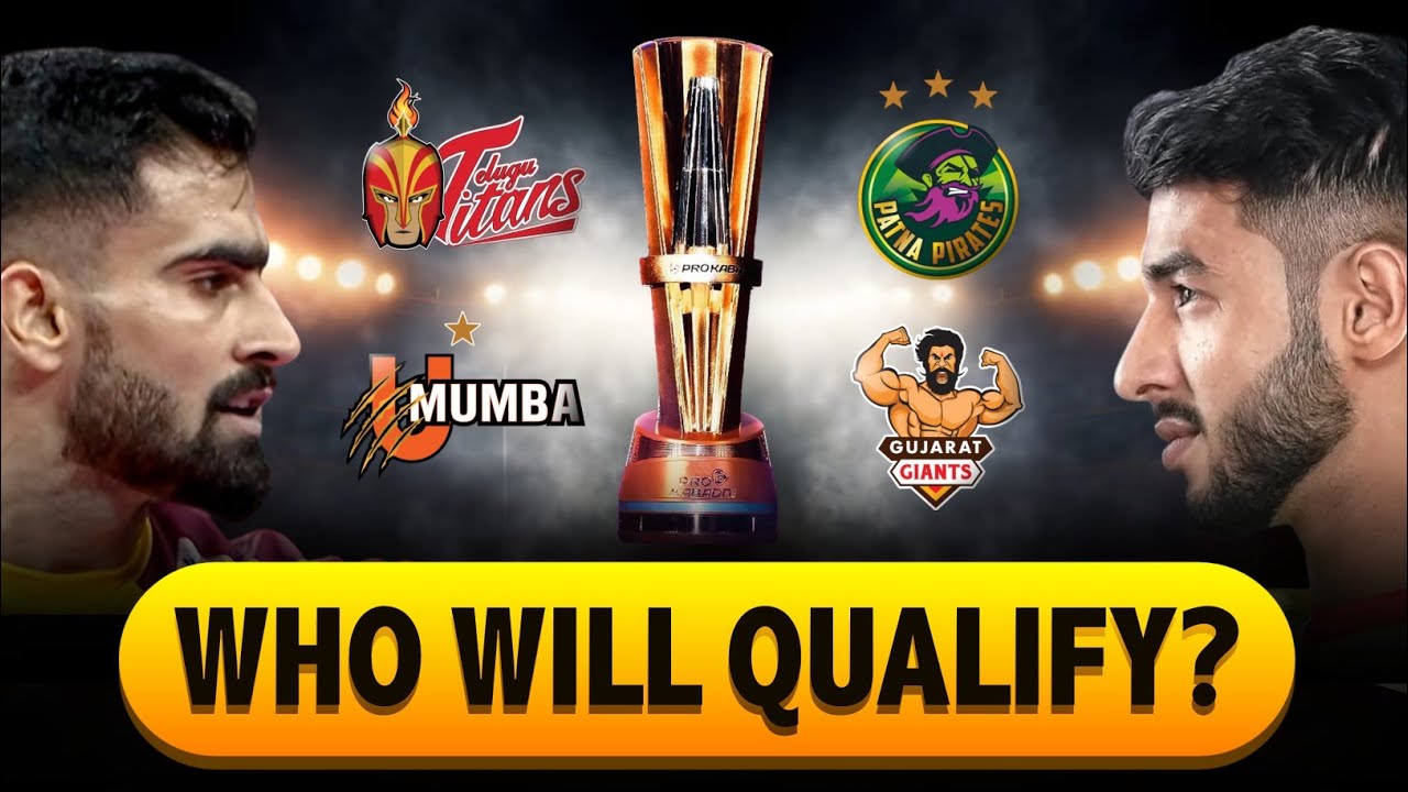 PKL 2025 Playoffs - Last Day Qualification Scenario | Who will Qualify for PKL 12 Playoffs?