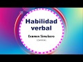 EXAMEN SIMULACRO DE HABILIDAD VERBAL / COMIPEMS 2020