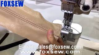 Double Needle Post Bed Compound Feed Heavy Duty Sewing Machine for Sofa Furniture