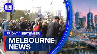 9News Melbourne | Friday September 4 | Full Bulletin screenshot 2