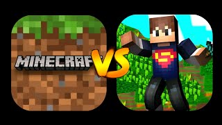 Minecraft PE VS King Craft (Game Comparison)