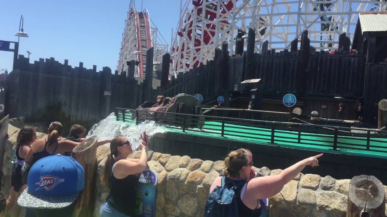 Log Ride At Santa Cruz Beach Boardwalk You Log Ride At Santa Cruz Beach Boardwalk