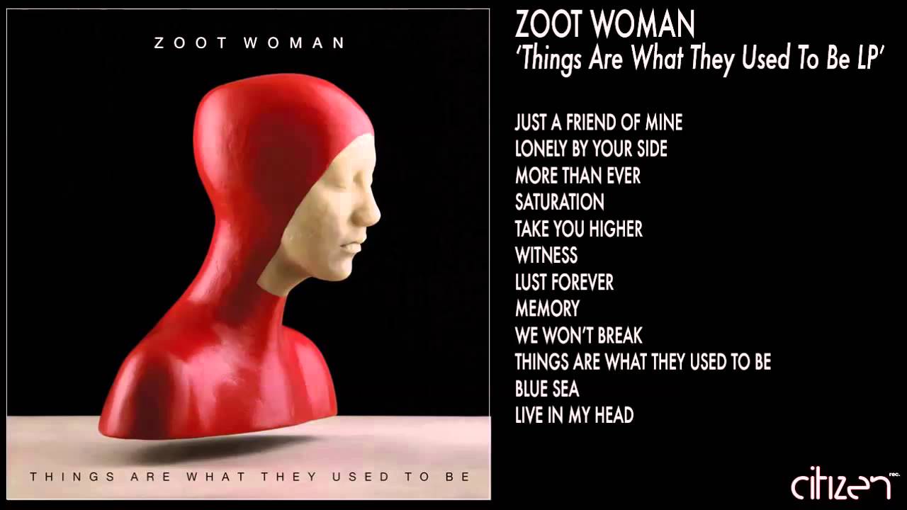 Just a friend of mine. More than ever Zoot woman.