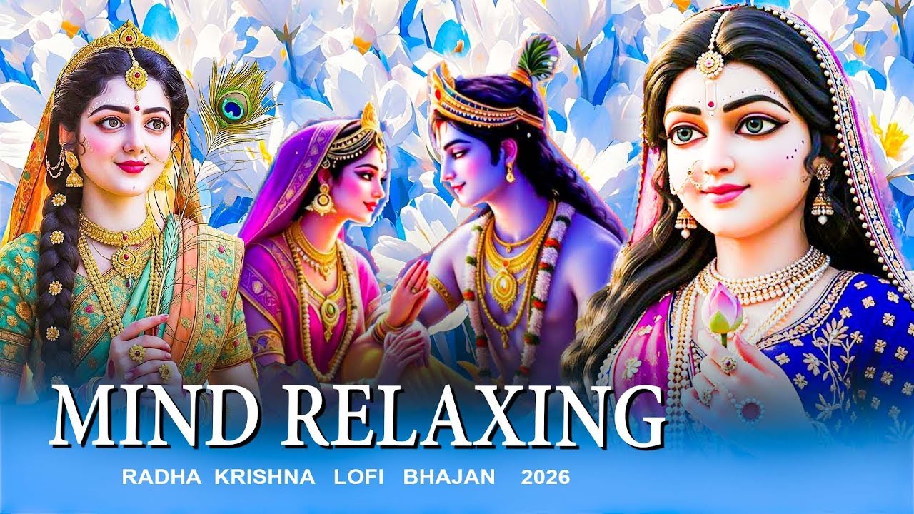 1 Hour - Mind Relaxing Radha Krishna BHajan | 2026 Radha Krishna Bhakti Song | Best Lofi BHajans