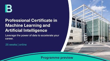 Professional Certificate in Machine Learning and Artificial Intelligence at Imperial