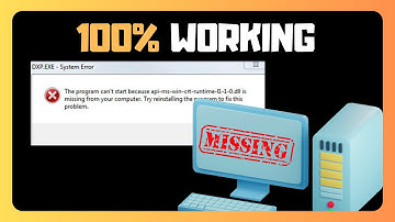 EASY FIX For Dynamic Link Library  api-ms-win-crt-runtime In Windows 11 -SOLVED