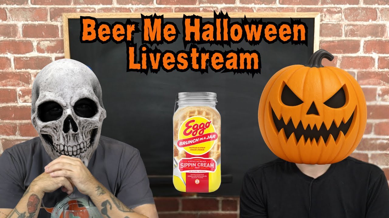 Beer Me LIVE - Halloween 2025 - Eggo Waffle Brunch in a Jar Appalachian Sippin Cream Review