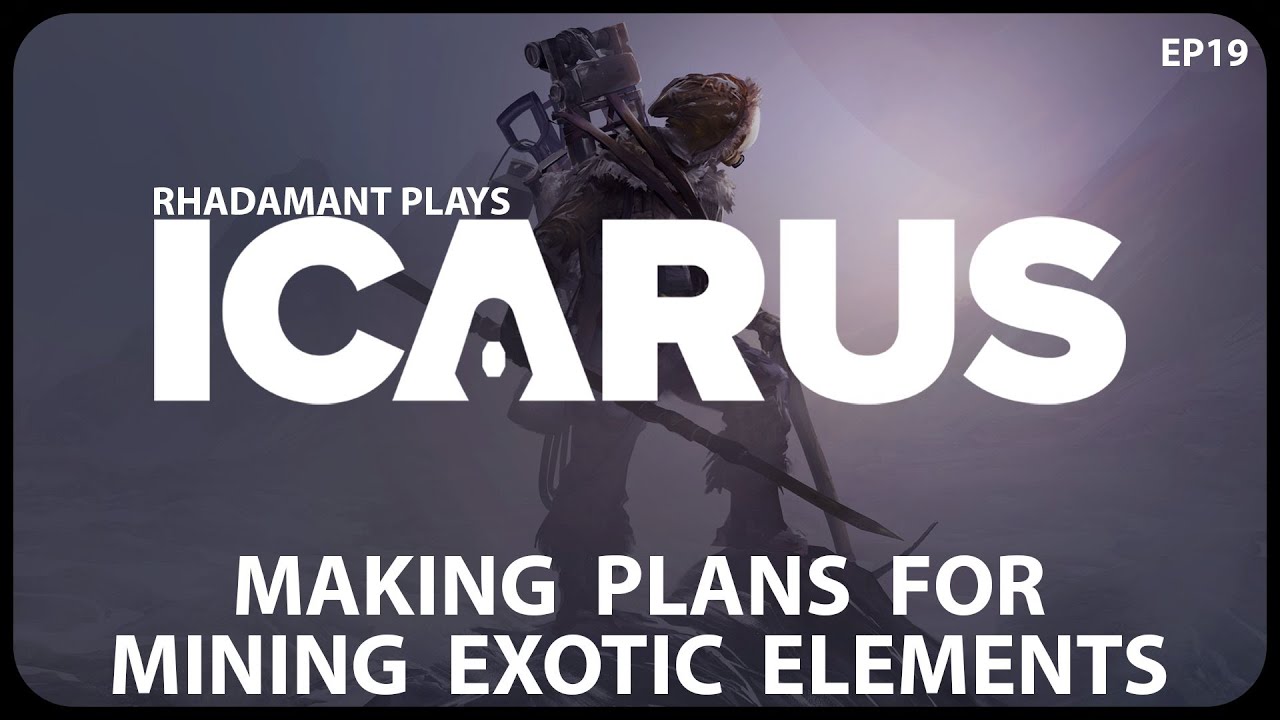 Making Plans for Mining Exotic Elements in Icarus - Solo Open World Survival // EP19