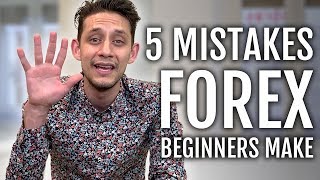 [AVOID THESE] 5 Mistakes Forex Beginners Make ❌