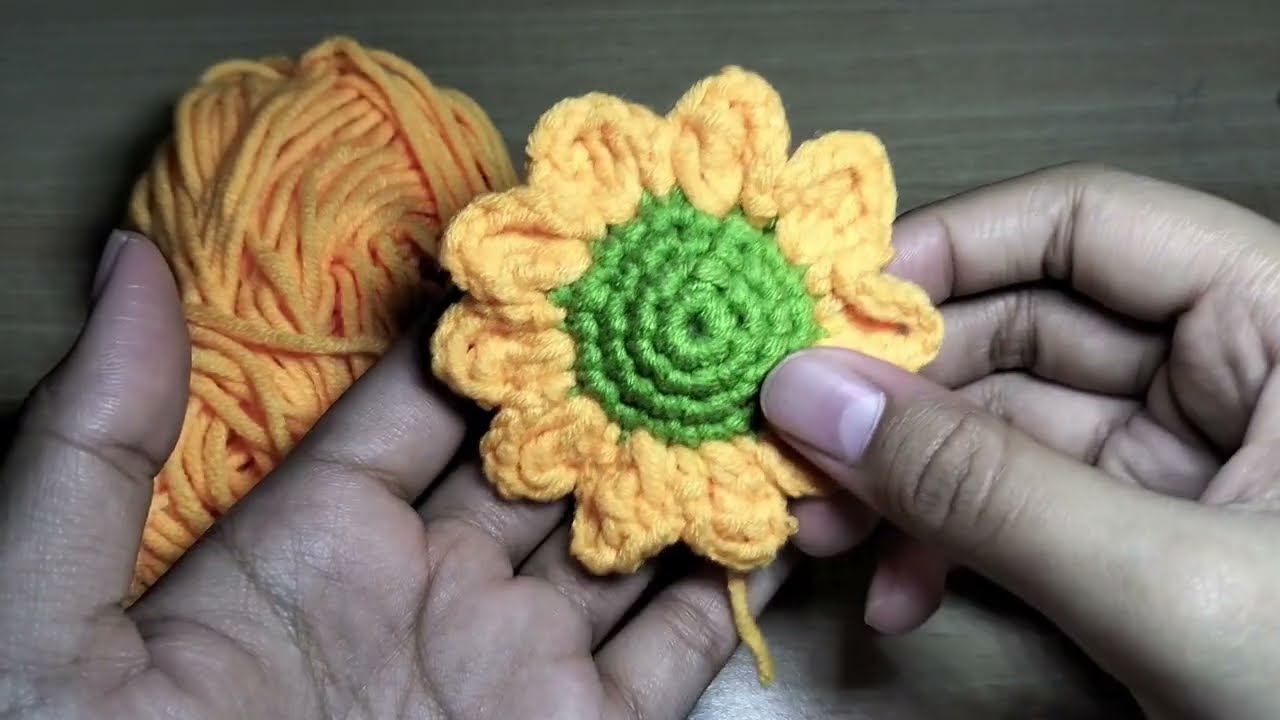 🌻GANTUNGAN KUNCI BUNGA MATAHARI🧶✂️: Tutorial Mudah Bikin Hiasan Lucu Sendiri!|@mauucraft 