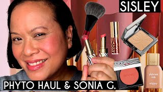 SISLEY Phyto Rouge Shine & Haul | Phyto-Teint Nude | Le Phyto-Blush | Sonia G. Niji Pro Brush