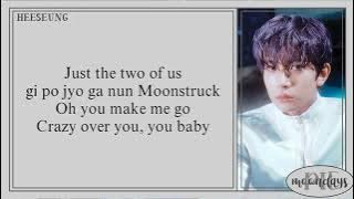 ENHYPEN - Moonstruck 'Easy Lyrics'