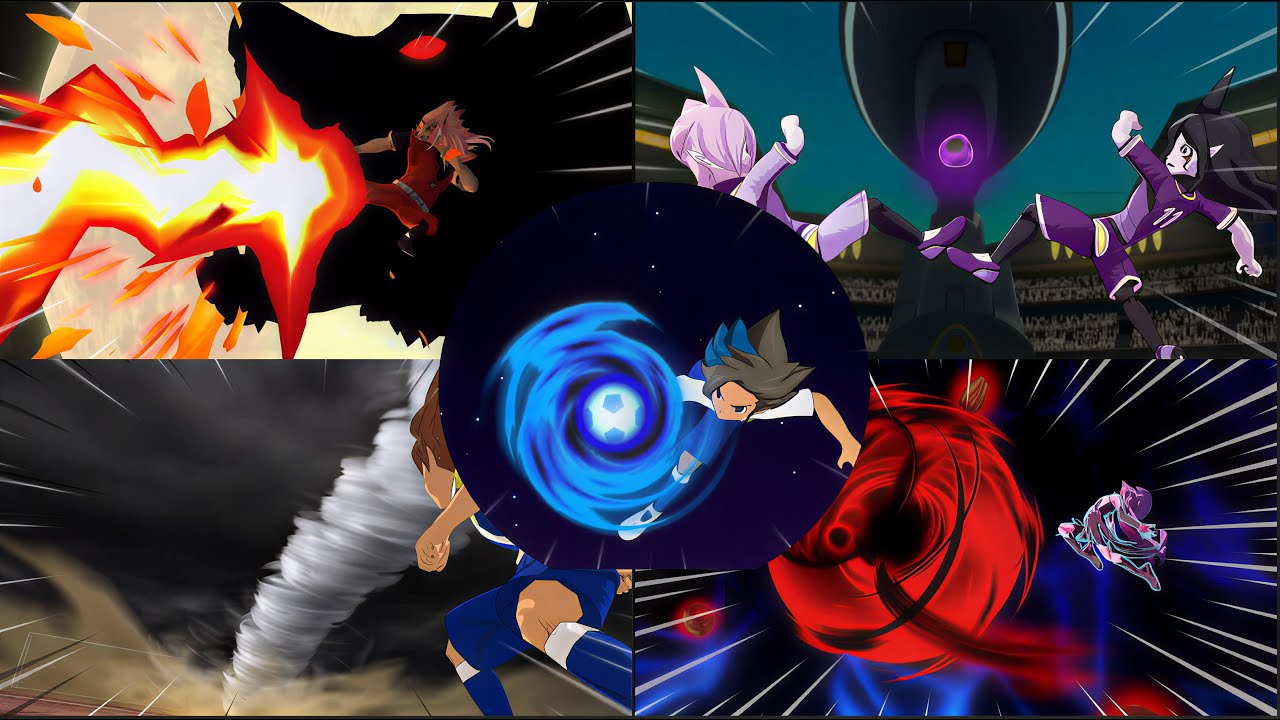 All new galaxy trailer Special Moves/Hissatsu Techniques in Inazuma eleven Victory Road and Original
