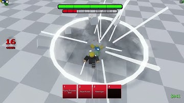 Combo extending with yellow flash whirlwind ABA